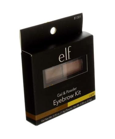 E.L.F. Eyebrow Kit Gel & Powder - Light Shade 0.05 oz & 0.08 oz - Perfect Eyebrow Definition - Buy Online on GoSupps.com