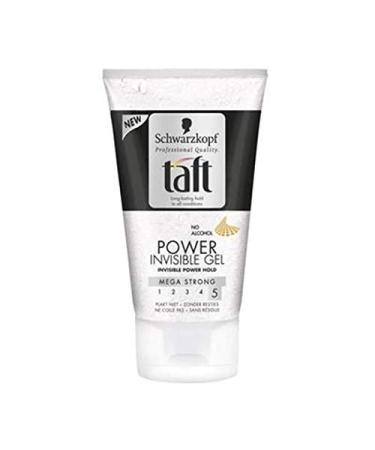 Schwarzkopf Taft Power Invisible Gel Pack of 6 (Mega Strong) 150 ml
