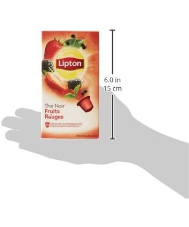 Lipton Th Noir Fruits Rouges Compatibles Nespresso Aromatis Fruits Rouges 10 Capsules - Buy Online on GoSupps.com