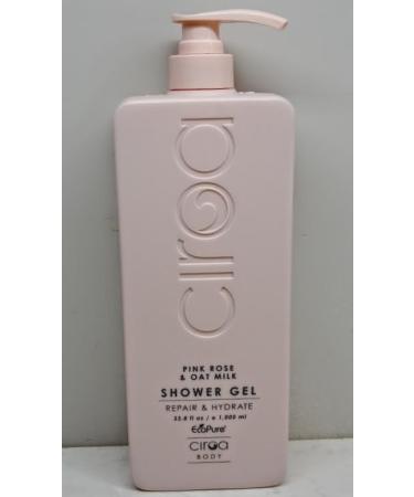 Shop Ciroa Pink Rose & Oat Milk Shower Gel | 33.8 fl oz | Vegan & Dermatologically Tested | Repair & Hydrate - Buy Online on GoSupps.com