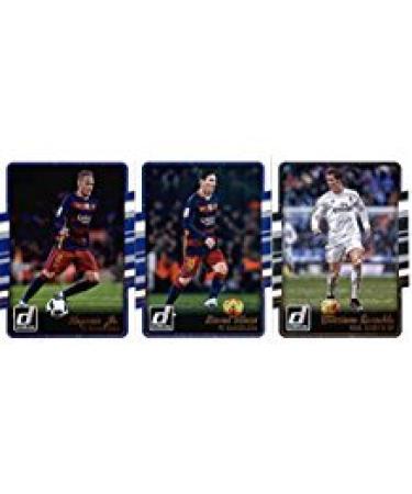 2016 Donruss Soccer Cards Complete Regular Issue Set (200 cards) Lionel Messi, Cristiano Ronaldo, Neymar, and more!
