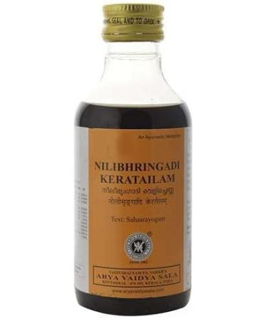 Kottakkal Arya Vaidya Sala Nilibringadi Keratailam Bottle 200 ml - Buy Online on GoSupps.com