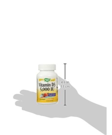 Nature's Way Vitamin D3 Max 125mcg - Supports Healthy Bones, Teeth & Immune Health - 240 Softgels - Buy Online on GoSupps.com