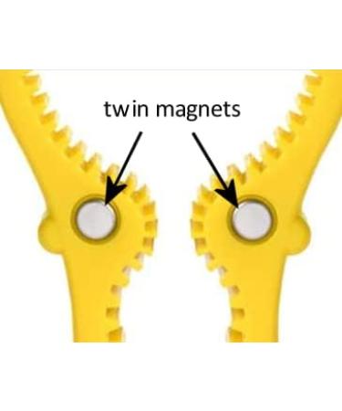 Lifeswonderful Magnetic Jar Opener Gripper Tool for Weak Hands, Elderly & Arthritis - Easy Lid & Cap Opening - Buy Online on GoSupps.com