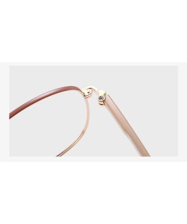 Buy Qinzhenz Oversized Reading Glasses | Anti-Blue Light Fatigue Relief Classic Flat Design | Pink +100 - International Shipping Available - Buy Online on GoSupps.com
