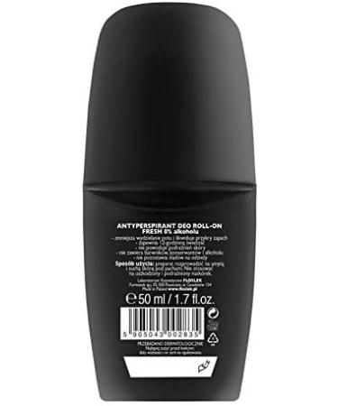  FLOSLEK FLOSLEK Antiperspirant Roll-On Deodorant 50 ml 12 Hour Protection Anti-Sweating For All Skin Types - Buy Online on GoSupps.com