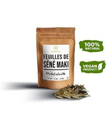  Manelya Manelya Senna Maki leaves calming soothing against constipation laxative natural product sold in a 100g resealable bag. - Buy Online on GoSupps.com