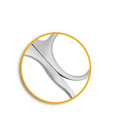 Premium Toenail Scissors - Extra Long 19cm for Seniors | Micro-Serrated Angled Cutting Edge - Buy Online on GoSupps.com