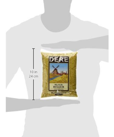 DERE Wheat Groats Coarse Pilavlik Bulgur - 12 Pack (1 kg Each) | Premium Quality for Healthy Cooking - International Shipping Available - Buy Online on GoSupps.com