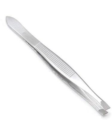 Spire Small 9cm Handheld Eyebrow Tweezer for Precise Hair Removal - Slant Tip for Shaping Eyebrows, Chin Hair, Blackheads - Ideal for Women and Men - Buy Online on GoSupps.com