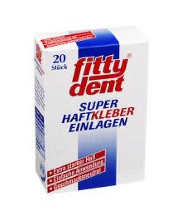 FITTYDENT super adhesive inserts 20 pcs
