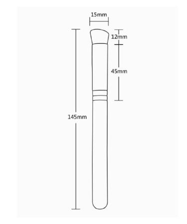 Triangle Powder Puffs and Makeup Brushes Set | Concealer, Brow, and Eyelash Tools - Buy Online on GoSupps.com