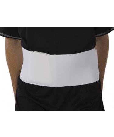 Buy Umbilical Navel Hernia Belt with Compression Pad - 6 Inch White XL | Best Support & Comfort - Buy Online on GoSupps.com