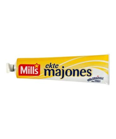 Mills Ekte Majones | Traditional Smooth Norwegian Mayonnaise | 1 tube | 160g - Buy Online on GoSupps.com