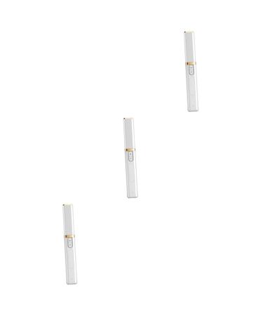 POPETPOP 3pcs Lash Curler with Comb Hair Rollers Electric Lash Curler Eyelash Curling Clip Eyelash Beautifying Heated Eye Lashes Curler Hair Curling Iron Eyelash Curler White Miss Abs Major
