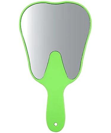 MrHugoo 7-Piece Tooth Shaped Handheld Makeup Mirror Set - Colorful Plastic Dental Mirrors - Buy Online on GoSupps.com