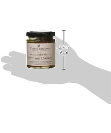 Rosebud Preserves Ampleforth Abbey Beer Fruit Chutney 227g - Vegan & Vegetarian - Handmade Local Collaboration for a Tasty Treat - Buy Online on GoSupps.com