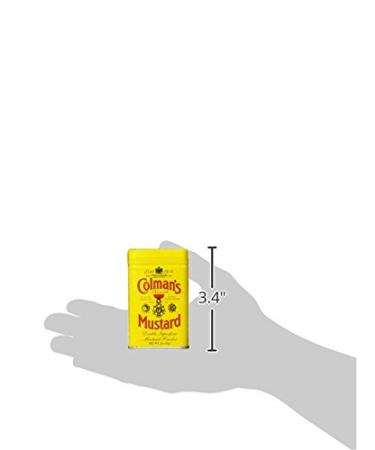 Colman's Dry Mustard 2 oz | Premium Flavoring for Cooking & Condiments - Buy Online on GoSupps.com