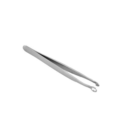 UUYYEO Stainless Steel Round Head Tweezers Nose Hair Tweezer Eyebrow Clippers Trimmer Round Tip Grooming Tweezers for Men Women