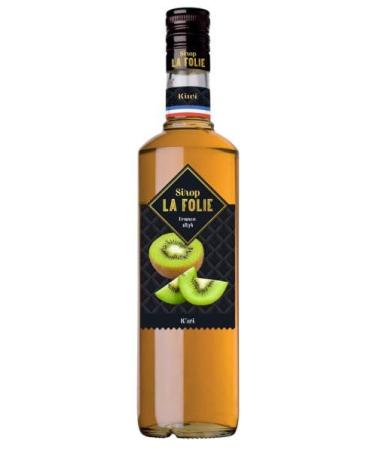 combine La Folie Syrup Kiwi 70 cl SAUMUR