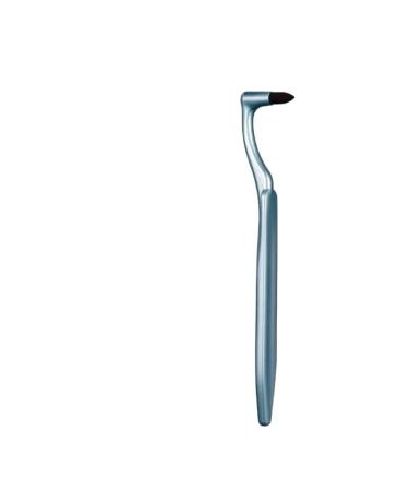 Compact L-shaped brush head toothbrush for interdental cleaning Tools deep cleaning portable hygiene oral care brush 1 piece