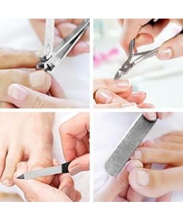 Professional 36-in-1 Stainless Steel Pedicure Kit | Foot Care Set for Callus Removal & Skin Exfoliation - Pedicure Supplies - Buy Online on GoSupps.com