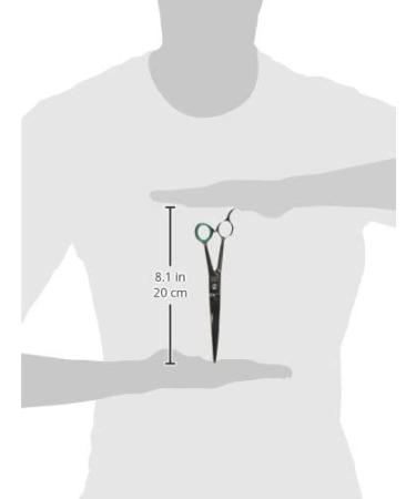 Geib 8.5-Inch Stainless Steel Crocodile Curved Pet Grooming Shears - Professional Quality - Buy Online on GoSupps.com