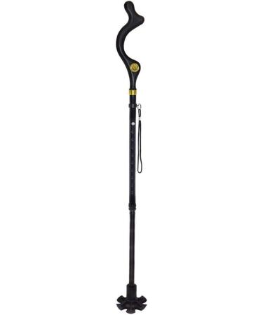 Canes Walking Sticks 10 Height Adjustable Canes Light Adjustable Self Standing Foldable Cane Traction Technology Unisex Elderly Star of Light