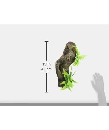 Rosewood Mopani Wood with Silk Plants Aquarium Decor Large - Buy Online on GoSupps.com