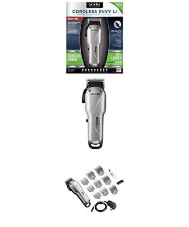 Andis 73000 Envy Li Cordless Clipper - Rechargeable Hair Trimmer - Buy Online on GoSupps.com