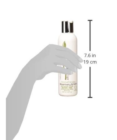 Bio Follicle Hair Growth Conditioner - Organic Rosemary & Mint, 8oz | Strengthen & Nourish Hair, Prevent Thinning & Breakage | Sulfate-Free, Vegan, Cruelty-Free - Buy Online on GoSupps.com