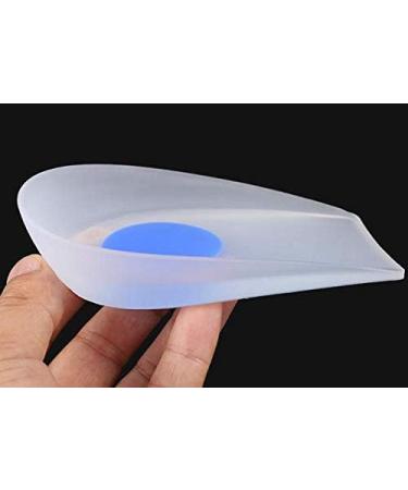 Buy 100% Medical Grade Silicone Gel Heel Cups - Large (UK 10-12) for Ultimate Comfort | International Shipping Available - Buy Online on GoSupps.com