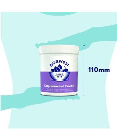 Dorwest Kelp Seaweed Powder 250g Natural Multivitamin Powder for Dogs and Cats Natural Mineral Supplement for Coat Growth and Pigmentation - Buy Online on GoSupps.com