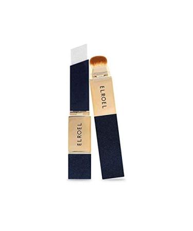 1PC ELROEL Blanc Cover Cream Foundation Concealer Stick With 1 End Makeup Brush SPF 50 PA +++  1 Step Get Perfect Base Makeup On the Go