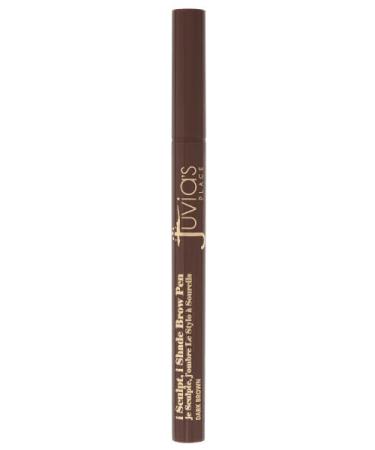 Juvia's Place iSculpt iShade Eyebrow Pen - Brow Contour Pen Eyebrow Pen Definer Waterproof Eyebrow Shaper Pen Eyebrow Filler Pen Makeup Long-lasting Brow Liner Makeup Pen (Dark Brown)