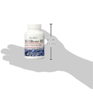 Wild Blueberry IQ by FruitFast - 60 Count Non-GMO Gluten Free Chewable Softgels for Enhanced Wellness - Buy Online on GoSupps.com