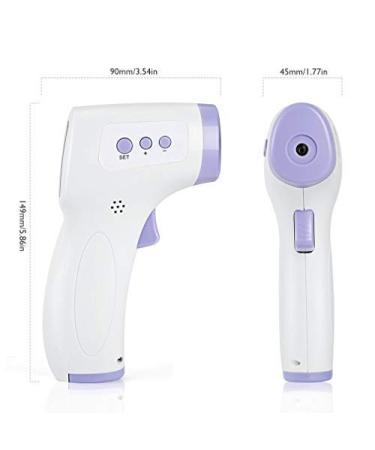Dikang Non-Contact Digital Infrared Forehead Thermometer 2020 - Fast & Accurate Temperature Reading - Buy Online on GoSupps.com