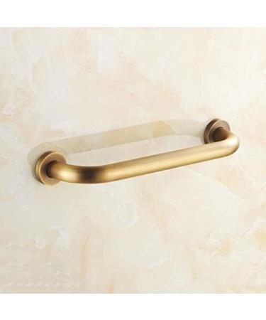 Safe Handrail Grab Bar Grab Rails Brass Wall Mounted Brushed Finish Safety Support Rail Elderly/Disabled Handrails Aid Hold For Toilet/Shower Bathroom GoldBathroom Handle - Buy Online on GoSupps.com