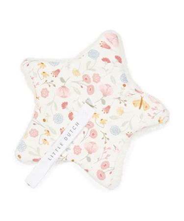 Little Dutch TE20221450 Pacifier Cloth Star - Flowers & Butterflies