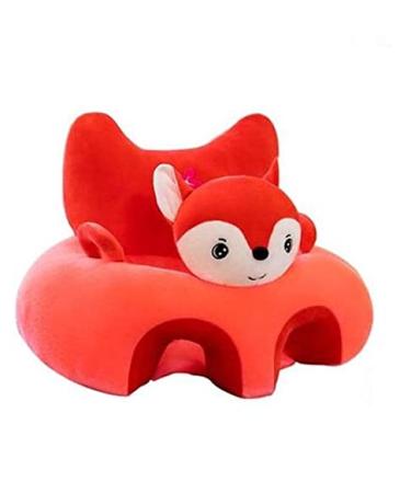 Eyomii1 Pcs Baby Sitting Chair Baby Sofa Seat Cover Without Filler Infant Support Seat Sofa Cover Plush Learning to Sit Chair for Toddlers 3-24 Month Baby.(Only Cover)