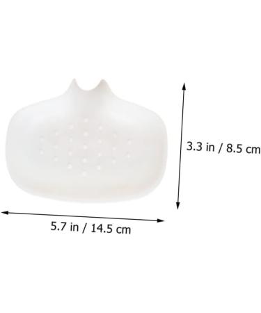 Ciieeo 4 Pcs Box Silicone Soap Dish Wood Trays Vessel Sink Kitchen Sink Sponge Dish Soap Dish for Shower Sponge Soap Wood Pallets Soap Holder for Bathroom Silica Gel Wooden Sponge Holder - Buy Online on GoSupps.com