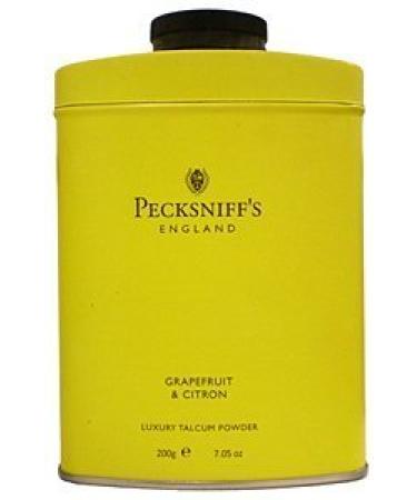 Pecksniffs Grapefruit & Citron Luxury Talcum Powder 7.05 Oz. From England