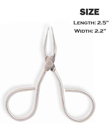 Professional Mini Tweezers for Precision Eyebrow Grooming | Travel-Friendly Beauty Tool for Facial Hair, Ingrown Hair, Blackheads | Model 58FC - Buy Online on GoSupps.com