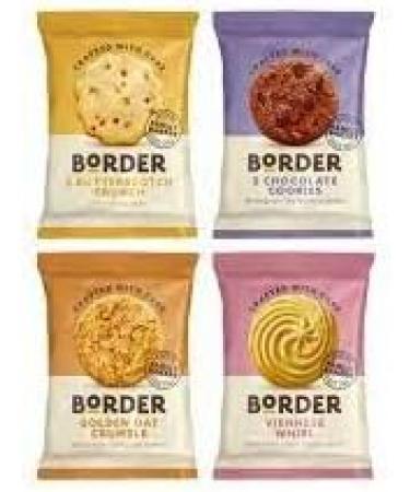 Border Mini Pack Biscuits - 48s | Assorted Flavors | Perfect for On-the-Go Snacking | Individually Wrapped Packs of Delight | Travel-Friendly Snack Packs | Premium Quality Ingrediants - Buy Online on GoSupps.com