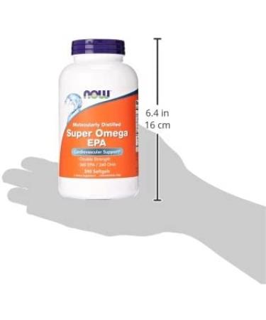 Now Foods Super Omega EPA 240 Softgels - Molecularly Distilled Omega-3 for Heart Health - Buy Online on GoSupps.com