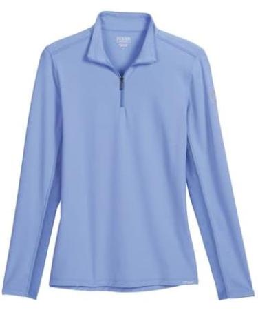 Dover Saddlery CoolBlast 100 Ladies' Malabar Long Sleeve Shirt - X-Small, Spiced Coral - Buy Online on GoSupps.com