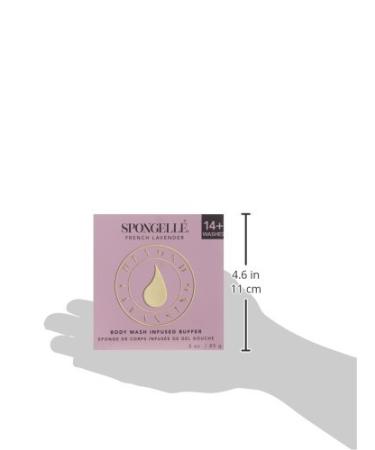 Spongelle Flower Boxed Bath Mitts Scented with French Lavender - 14+ Uses - Buy Online on GoSupps.com