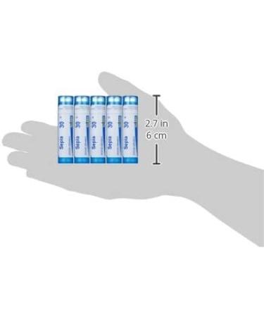 Boiron Sepia 30C - Homeopathic Remedy - 80 Pellets for Natural Relief - Buy Online on GoSupps.com