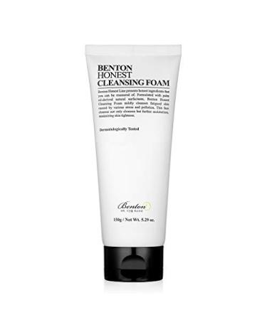 Buy Benton Honest Cleansing Foam 150g - Gentle Cleanser for Clear Skin - Buy Online on GoSupps.com