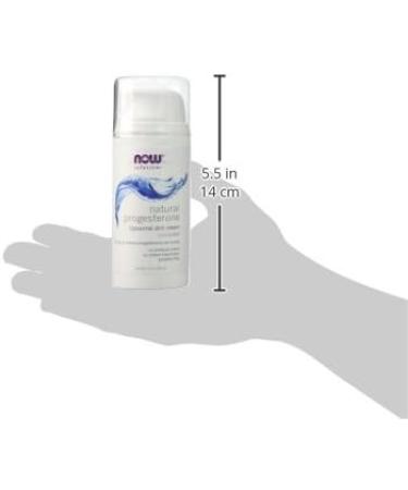 Now Foods Natural Progesterone Liposomal Skin Cream - Hormone Balance Support - Buy Online on GoSupps.com